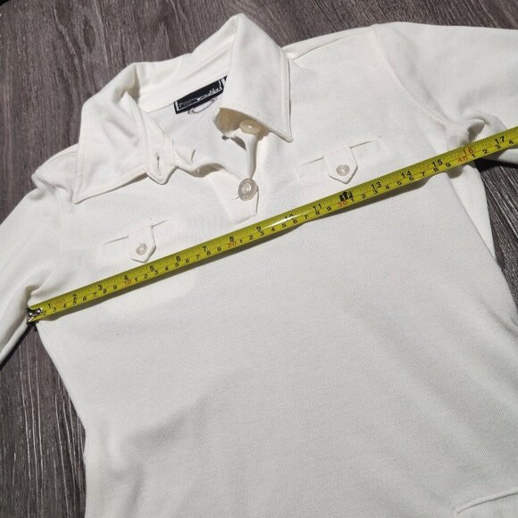 Vintage Y2K Oakley white long-sleeved top with pockets ✦ Extra-Small ✦ - Picture 14 of 16